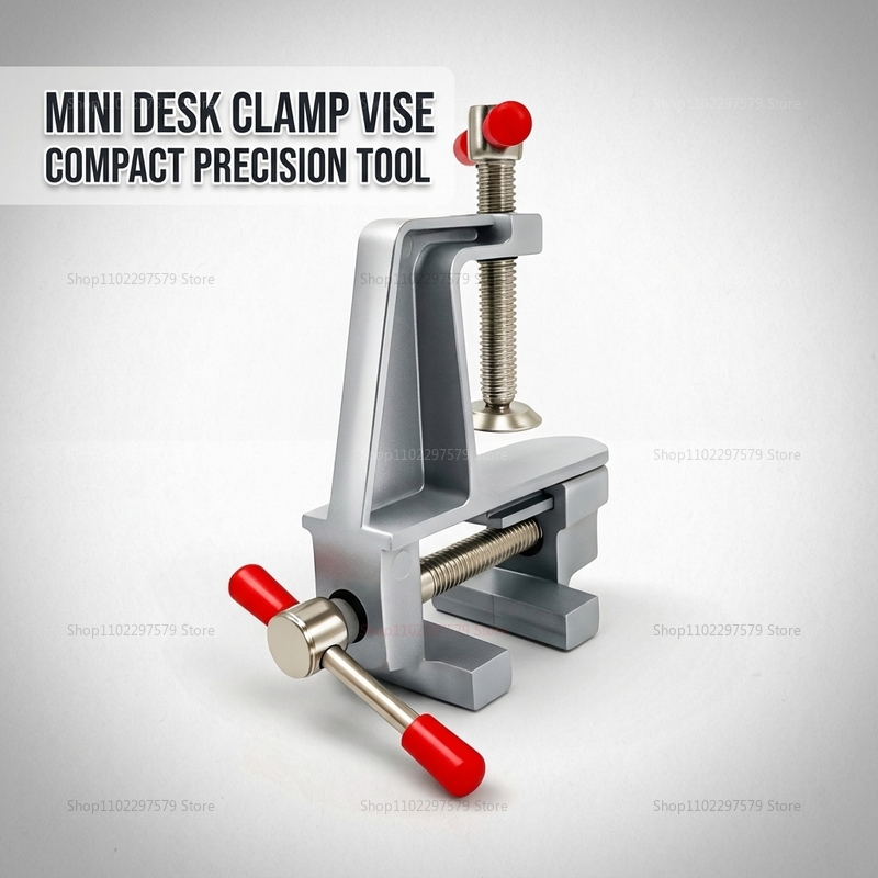 Electronics Repair Bench - Aluminium mini-tafelbankschroefklem voor doe-het-zelf knutselen, sieradenreparatie,