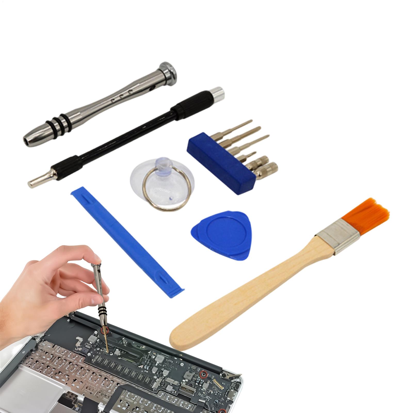 Electronics Repair Shops - Gameconsole-demontageschroevendraaier 12-delig Draagbare ergonomische schroevendraaier Reparatiegereedschapset