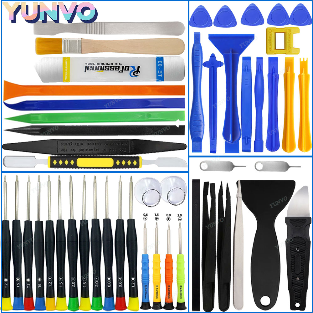 Electronics Repair Tool Kit - 10-48 stuks precisie magnetische schroevendraaierset professionele