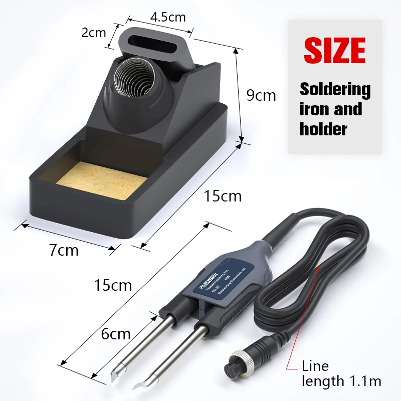 Electronics Repair Tool Kit - T12 Soldeerstation Pincet Handvat Voor Handskit