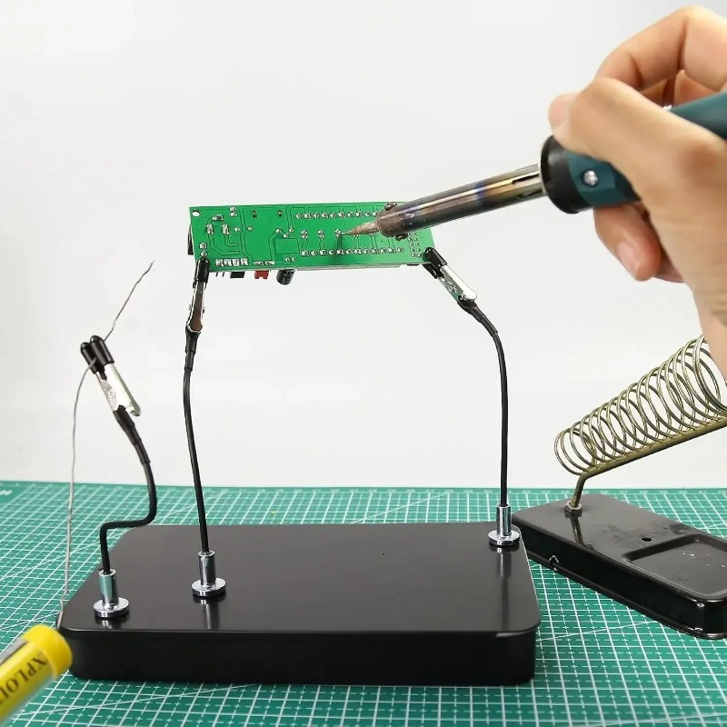 Electronics Repair Hobby - Magnetische PCB-houder Soldeerstation 12 flexibele armen