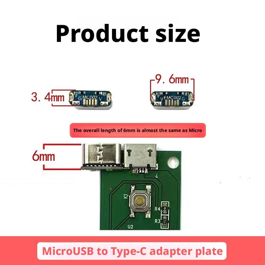 Pcb Holder Clamp - M85k MicroUSB Naar Type-C Adapter Board