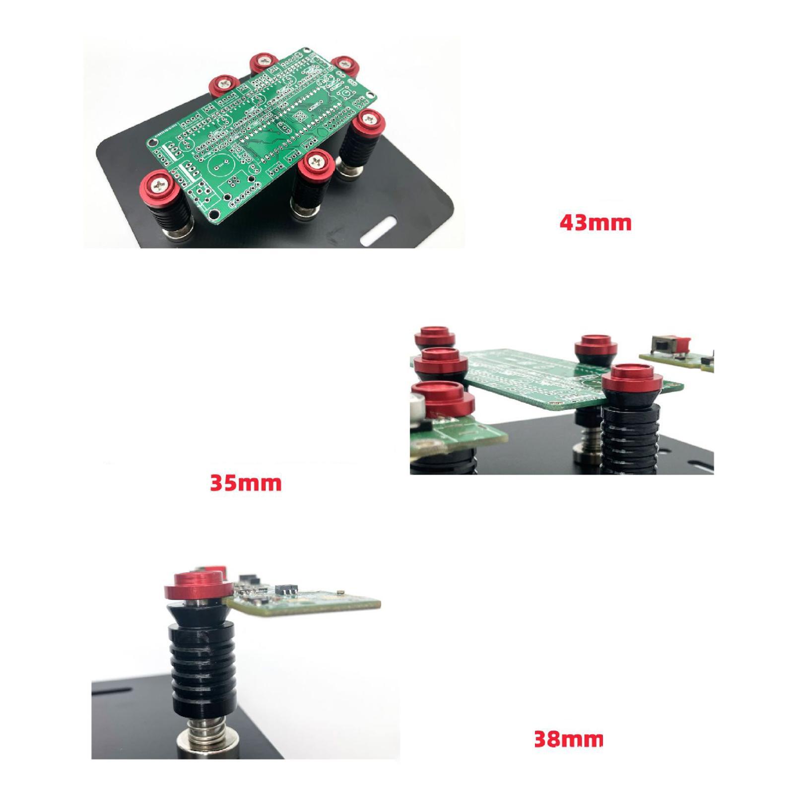Pcb Holder Clamp - Elektronische PCB-klemset, las-tafelbevestiging, veerbelast componentenhouder voor