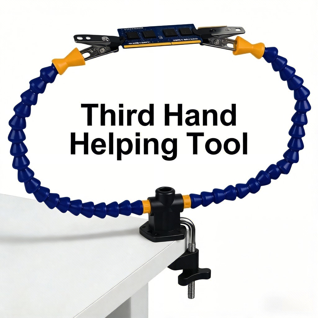Pcb Holder Clamp - Soldeerstation Helpende hand Derdehandige tool 3