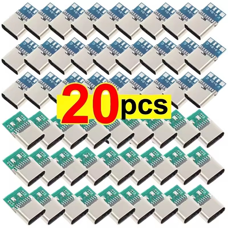 Pcb Holder Clamp - 1-20 stuks Type C vrouwelijke connectoren