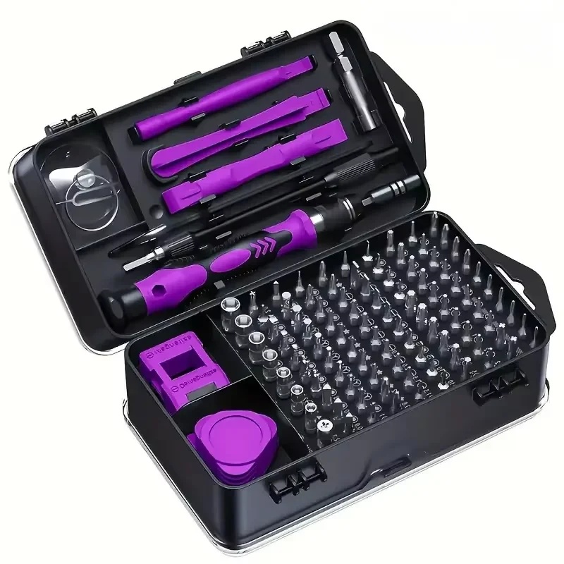 Electronics Repair Tool Kit - 115-in-1 multifunctionele schroevendraaierset, elektronische reparatiegereedschappen voor