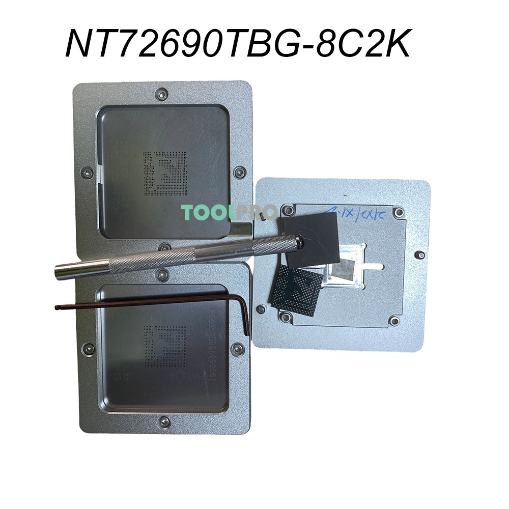 Electronics Repair Tool Kit - NT72690TBG-8C2K BGA Chip 82*82mm Nauwkeurige Nauwkeurige