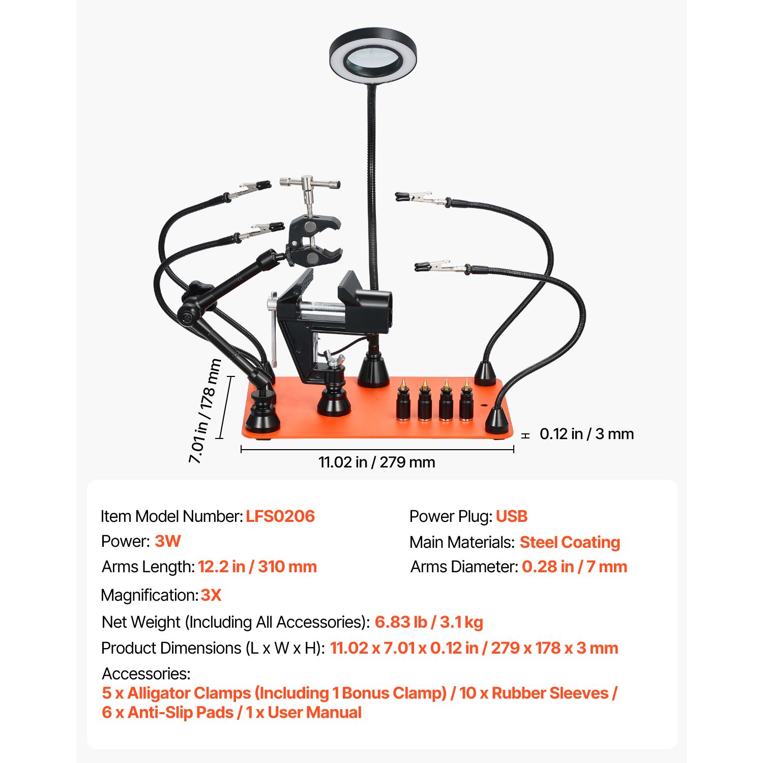 Magnetische Hulphanden Soldeer - Electronics Repair Hobby recensie en prijs