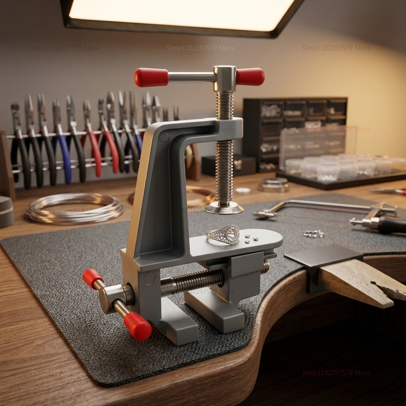 Aluminium mini-tafelbankschroe - Electronics Repair Bench recensie en prijs