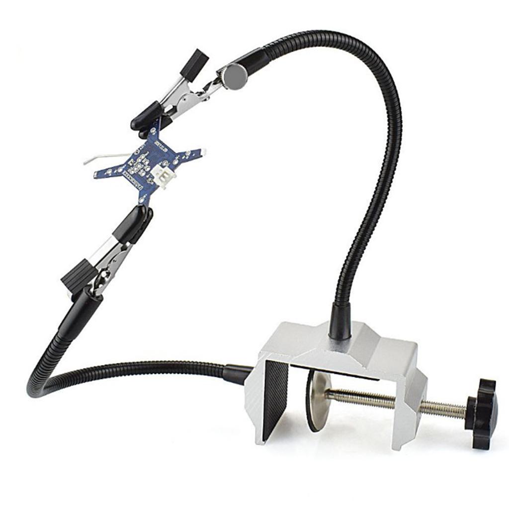 Soldeerhulpmiddel, stabiele PC - Pcb Holder Clamp recensie en prijs