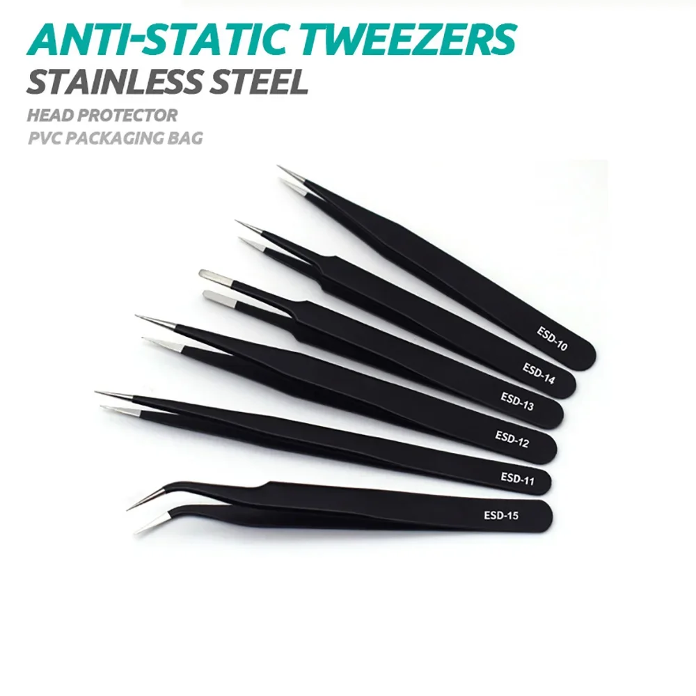 6 Stuks Precisie Pincet Set ES - Electronics Repair Tool Kit recensie en prijs