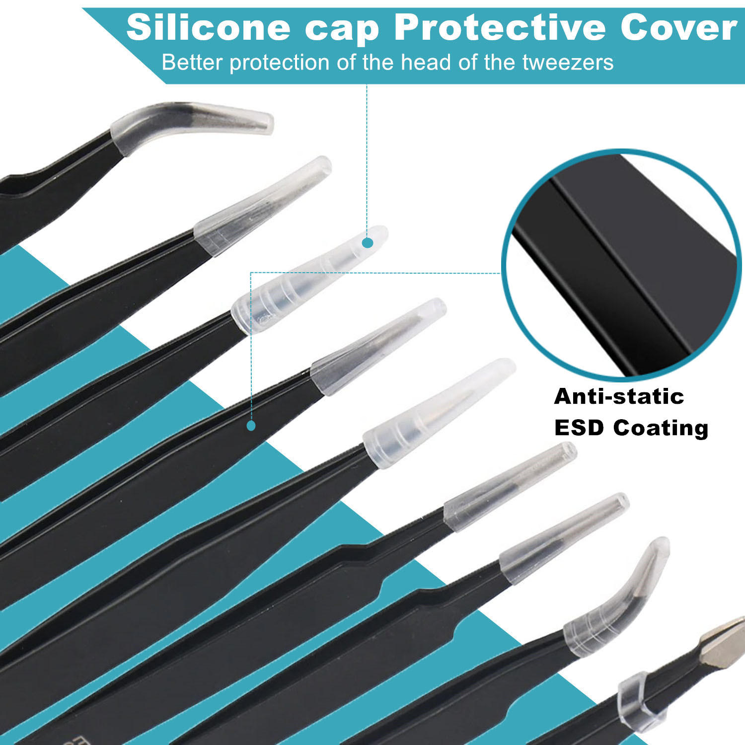10-delige pincetset tas roestv - Electronics Repair Tool Kit recensie en prijs