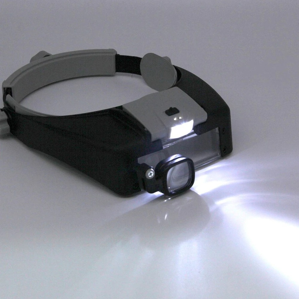 LED Vergrootglas Bril Head Mou - Electronics Repair Hobby recensie en prijs