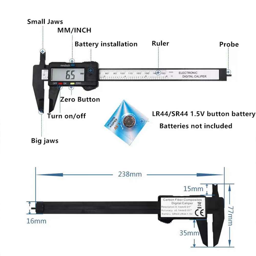 100Mm 150Mm Horloge Elektronis - Electronics Repair Tool Kit recensie en prijs