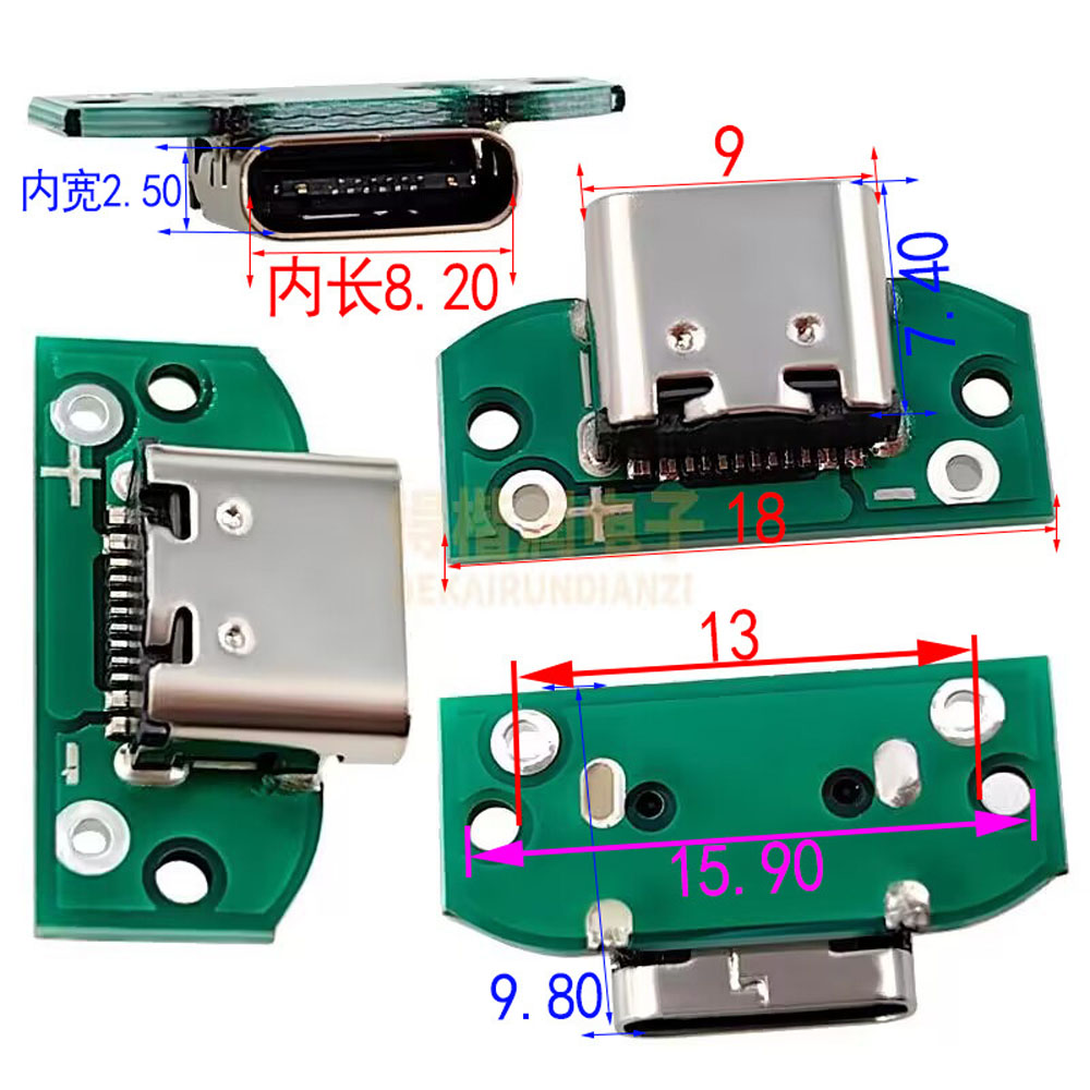 USB 3.1 Type C vrouwelijke con - Pcb Holder Clamp recensie en prijs